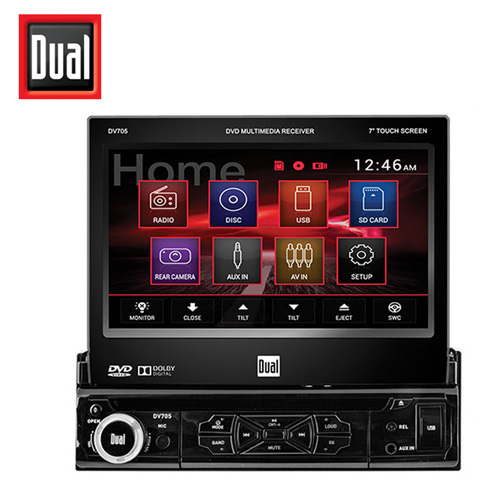 Double DVD Car Stereo Player