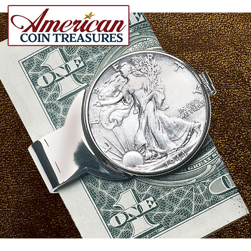 Walking Liberty Money Clip