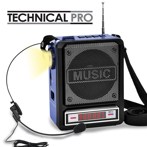 Technical Pro Battery Powered Speaker