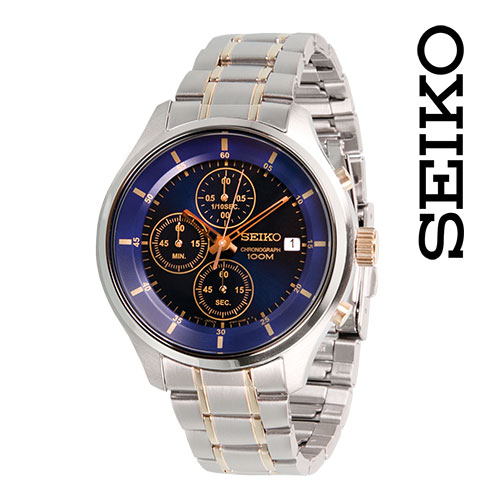 Seiko Blue Dial Watch
