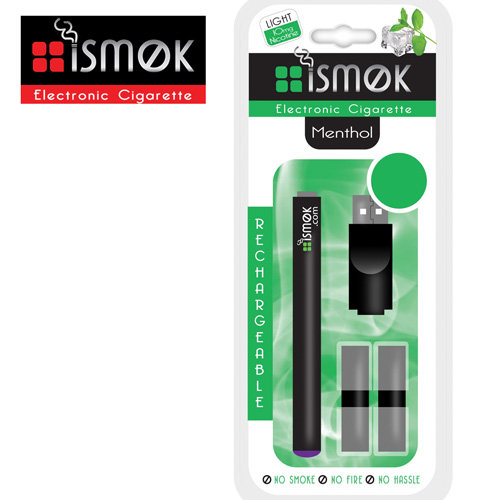 iSmoke Express Starter Kit (Menthol, Light - 10mg Nicotine