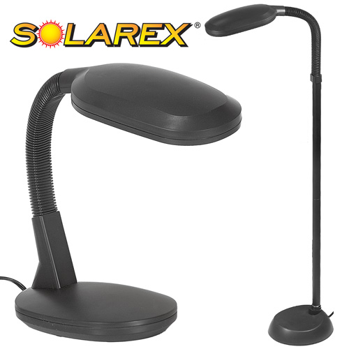 Table/Floor Lamp Combo - Black