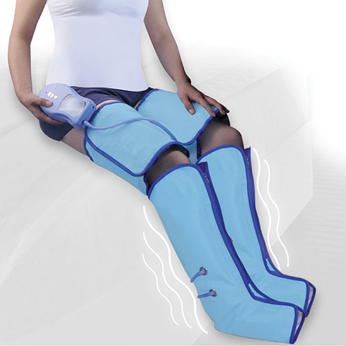 Air Compression Leg and Foot Wrap