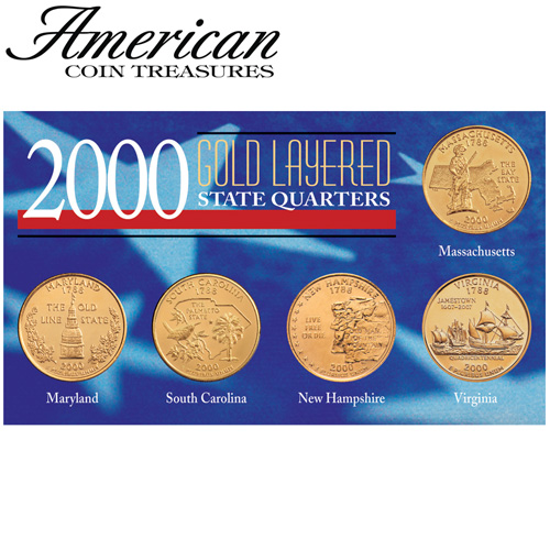 Gold State Quarters