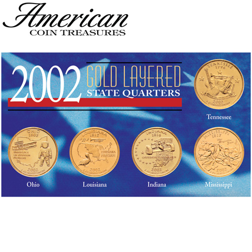 Gold State Quarters