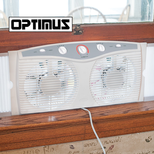 Twin Reversible Window Fan