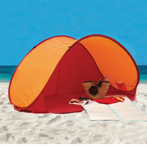 Pop-Up Beach Cabana - Red