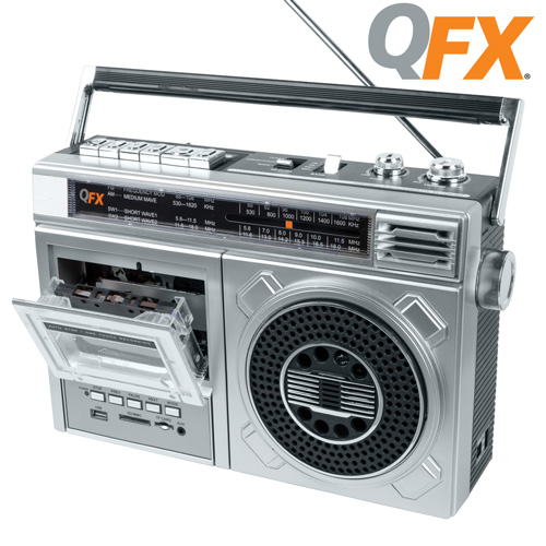 QFX 4-Band Radio/Cass Recorder