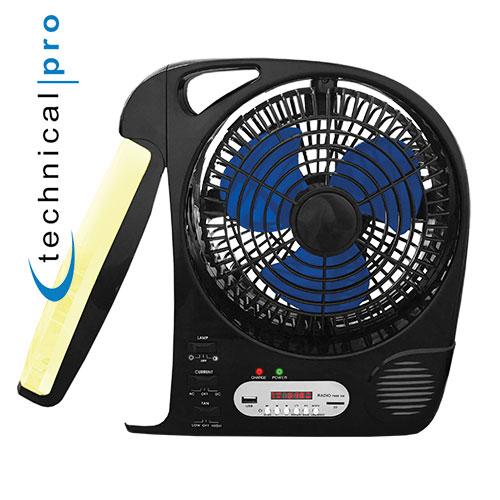 Technical Pro Fan with Speaker
