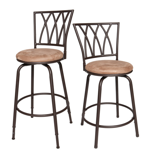Adjustable Height Bar Stool - Set of 2