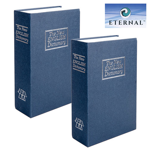 2 Pack Big Book Safe