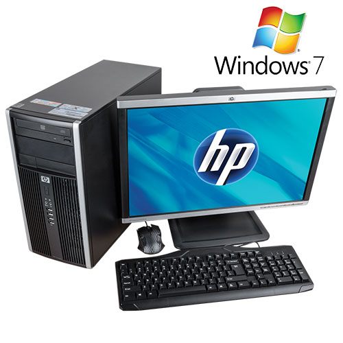 HP 6005 Desktop with Monitor