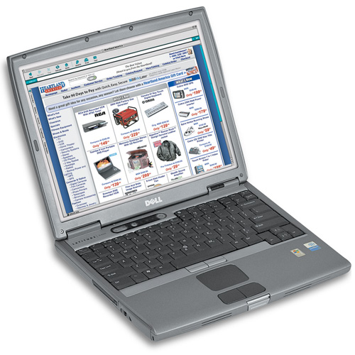 Dell Notebook Computer With DVD And Windows XP