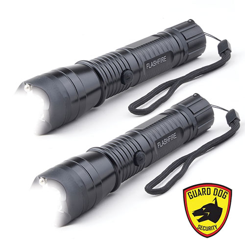 2 Pack 9 Million Volt Stun Gun Flashlight
