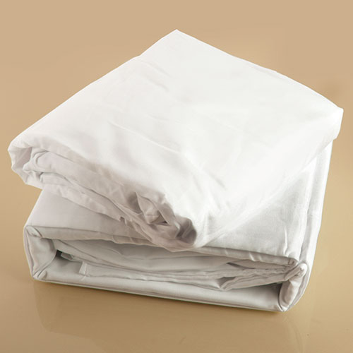 White Microfiber Sheet Set - King