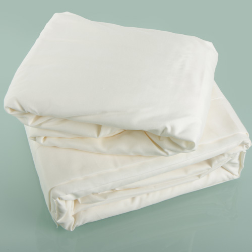 Ivory Microfiber Sheet Set - Twin