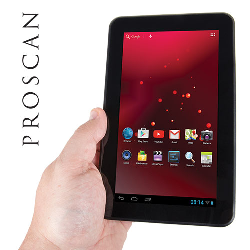 Proscan 7IN Tablet with Keyboard and Case