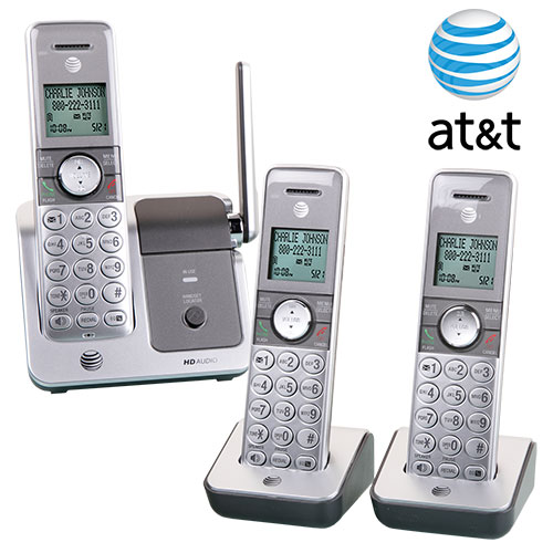AT&T 3-Handset Phone System