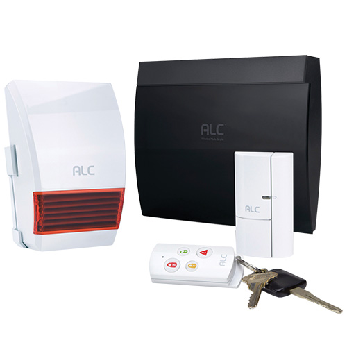 It comes with everything you need to start protecting your home or business including a central control hub that interfaces with window/door sensors and security cameras (cameras not included). And you can access the system remotely from your smartphone and receive event notifications. Includes 1 door/window sensor, siren and keychain remote that lets you arm/disarm the system, record or activate panic alarm. System expands to 4 cameras and 36 sensors.