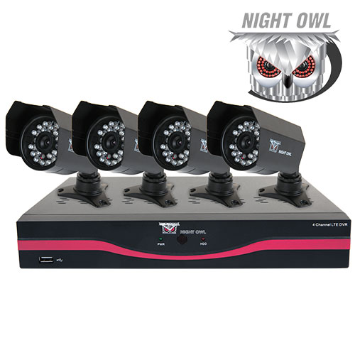Night Owl 4 Channel DVR Security System