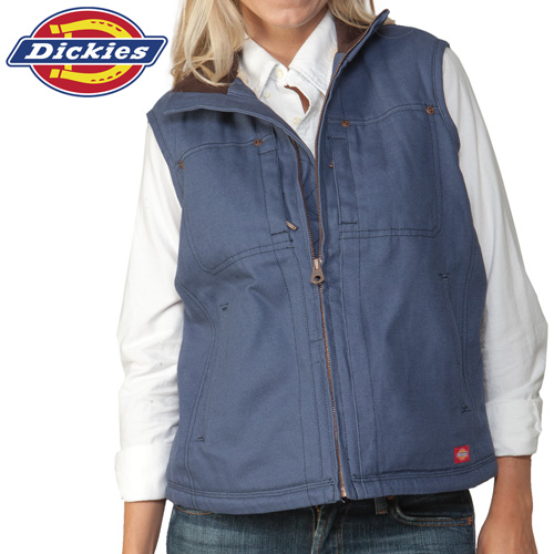 Dickies Womens Vest - Blue
