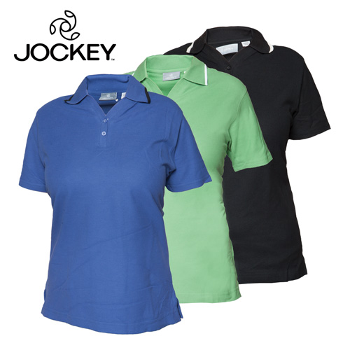 Jockey Womens Polos - 3 Pack