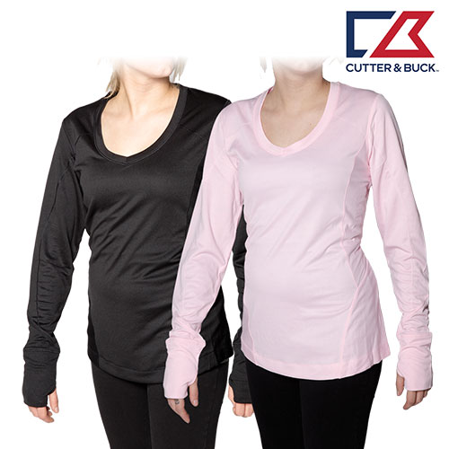 2-Pack Cutter and Buck Long Sleeve Active Shirts