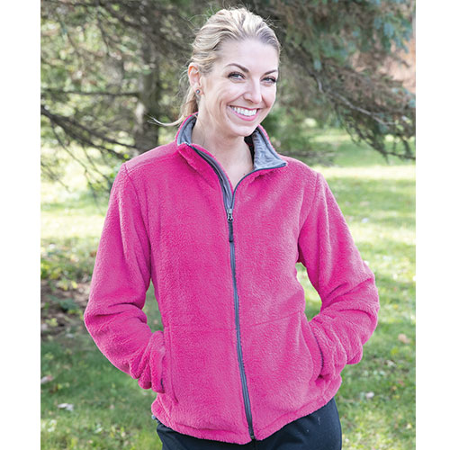 Micro Chenille Jacket - Wildberry