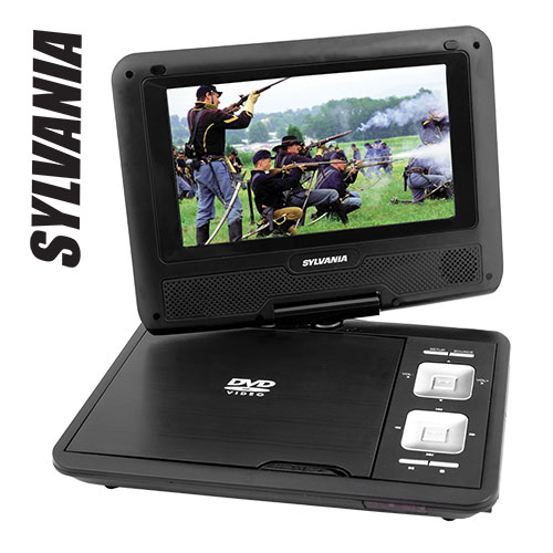 Sylvania Portable DVD Player Bundle