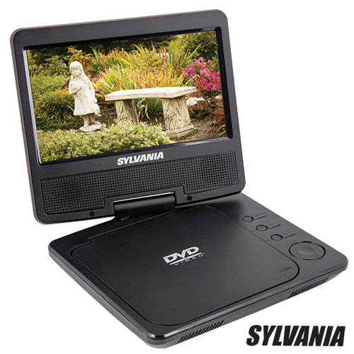Sylvania 7IN Swivel Portable DVD Player