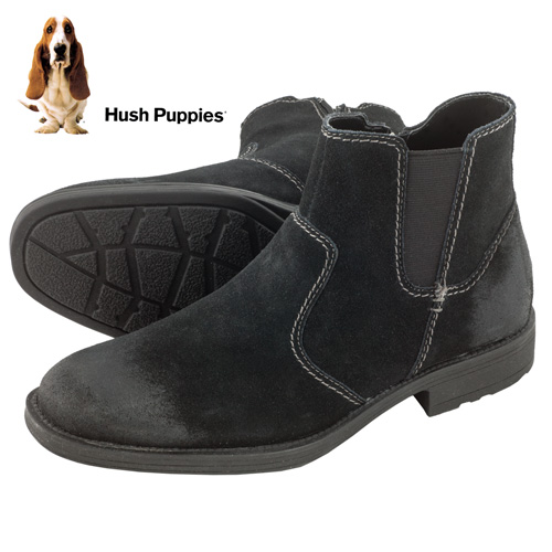 Hush Puppies Chukka Boots - Black