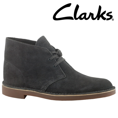 Clarks Chukka Boots - Slate Blue