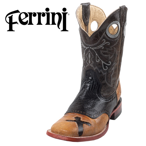 Ferrini Cross Lizard Boots