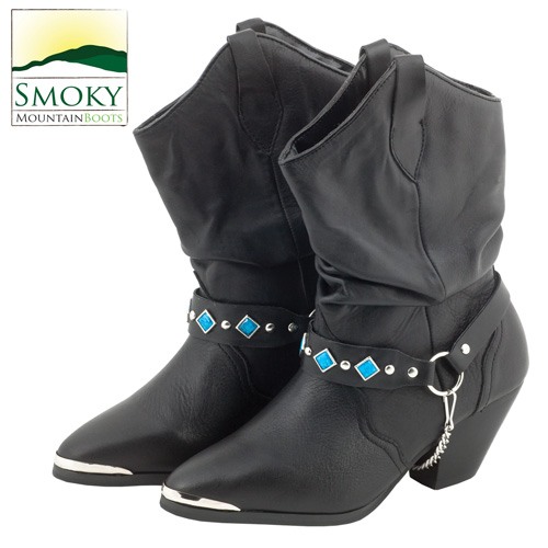 Smoky Mountain Belt Slouch Boots
