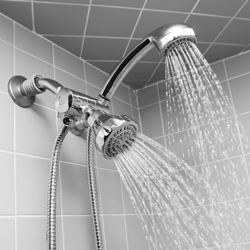 Open Box Dual Shower Head Kit