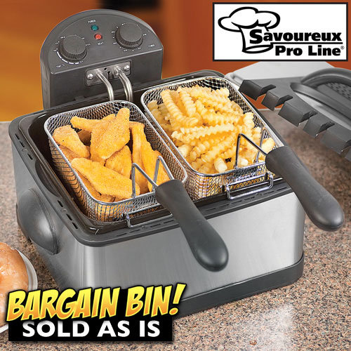 Dual Deep Fat Fryer