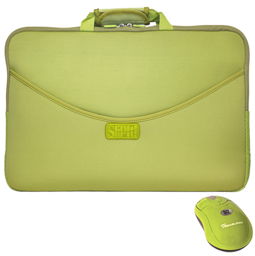 SlipIt 17 Inch Case with Mighty Mini Wireless Mouse