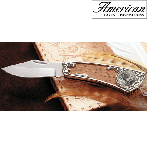 2005 Westward Journey Bison Nickel Pocket Knife