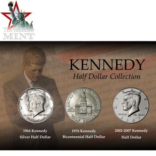 The Kennedy Half Dollar Set