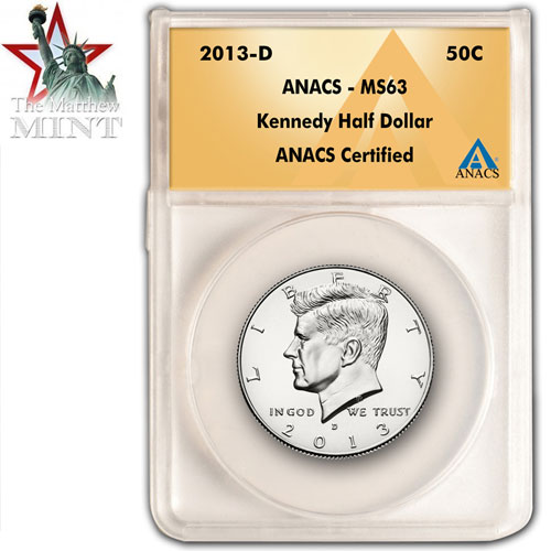 Kennedy Half Dollar 2013