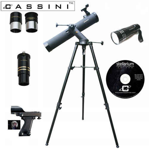 Tracker Reflector Telescope + Red Light Kit - 800 x 80
