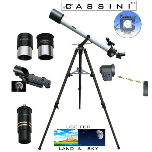 Electronic Focus Astronomical/Terrestrial Telescope - 800 x 72