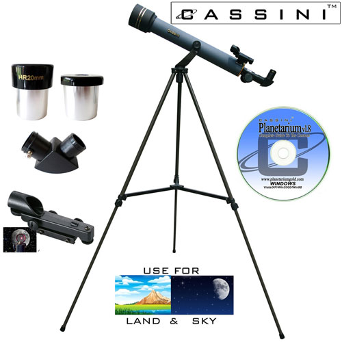 Refractor Telescope Kit - 600 x 50