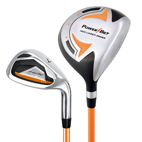 3-5 year old Powerbilt Jr. Golf Set - Orange