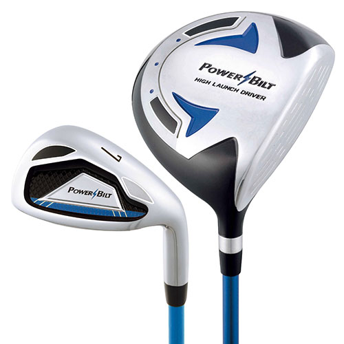5-8 year old Powerbilt Jr. Golf Set - Blue