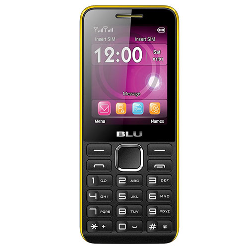 Blu Tank II T193 GSM Phone - Black/Yellow
