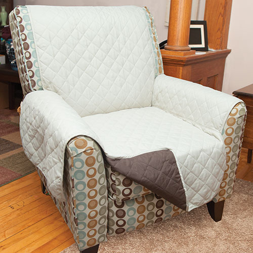 Reversible Chair Cover - Tan