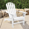 Cedar Adirondack Chair - White