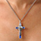 Lourdes Cross Necklace