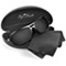 Baja Beach Black Aluminum Sunglasses